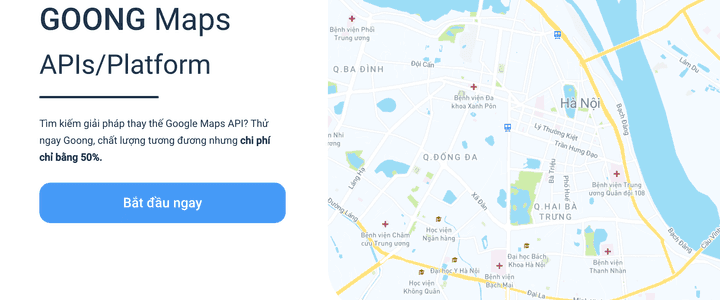 Goong.io screenshot