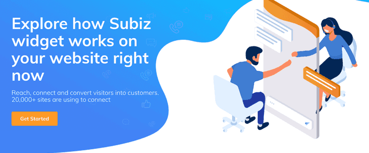 Subiz screenshot