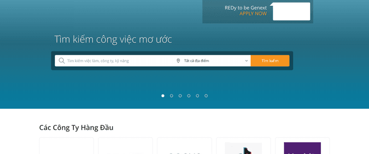 VietnamWorks screenshot