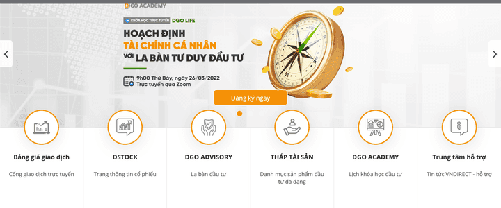 VNdirect screenshot