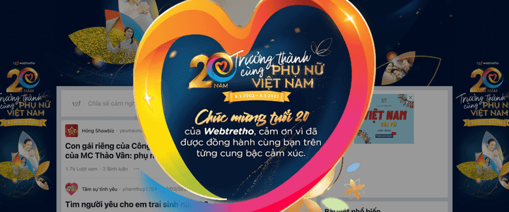 Webtretho screenshot